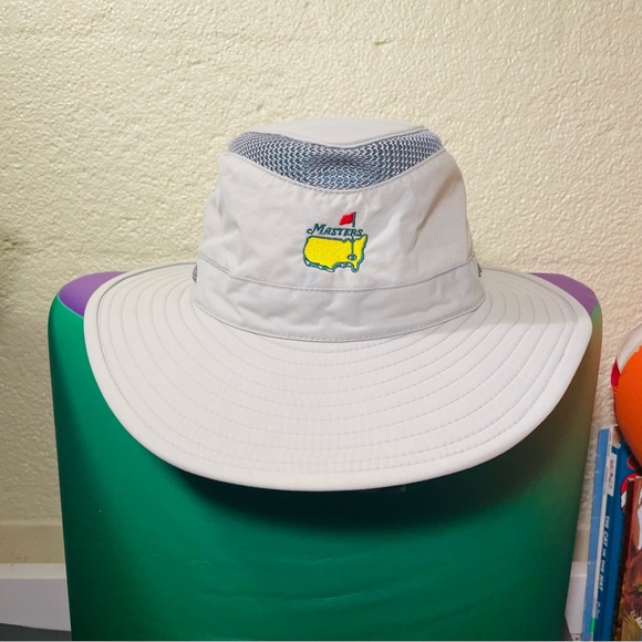Tilley Airflo Sun Hat Gray Masters Golf SZ 7 3/8 - Picture 1 of 11